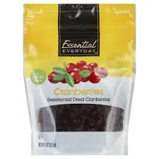 Dried Cranberries*SWEETENED*Essential EVERYDAY 141g