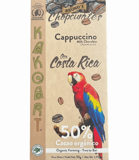 Milk Chocolate*CAPPUCCINO*Bruno’s Chocolates 50g