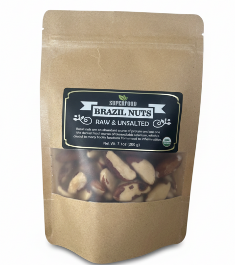 Brazil Nuts**RAW & UNSALTED**Superfood 200g