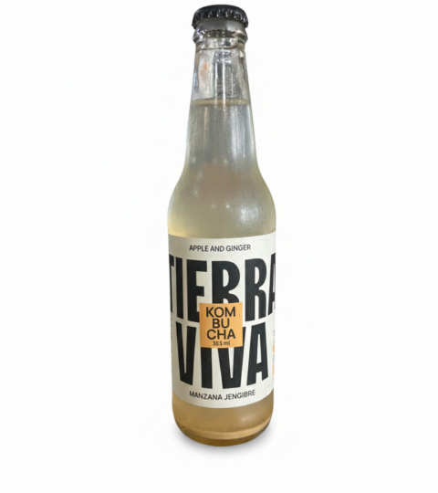 Apple & Ginger Kombucha*Tierra Viva 355ml