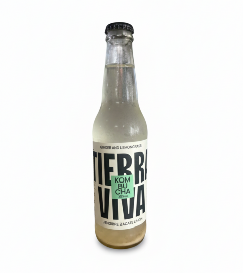 Ginger & Lemongrass Kombucha*Tierra Viva 355ml