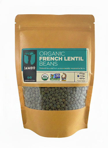 Organic French Lentil Beans*JAMBO 250g