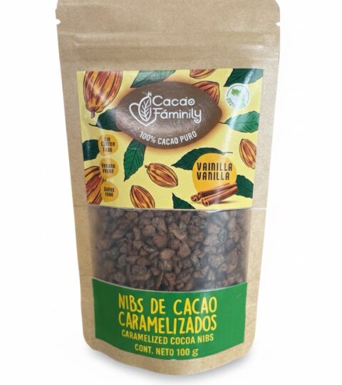 Caramelized Cocoa Nibs**VANILLA**Cacao Family 100g