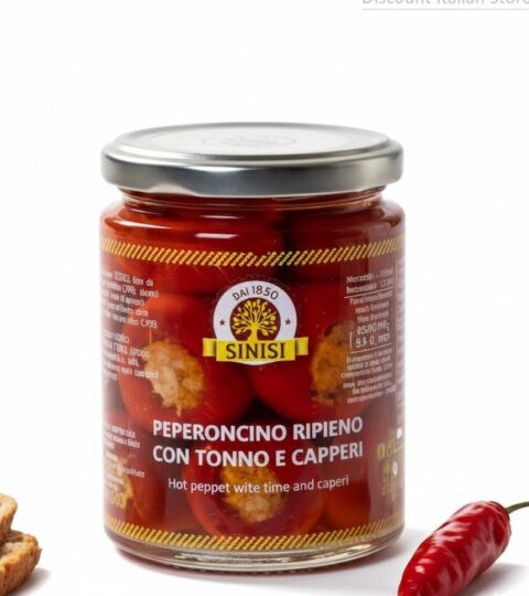 Stuffed Chili Pepper With Tuna & Capers*Sinisi 290g