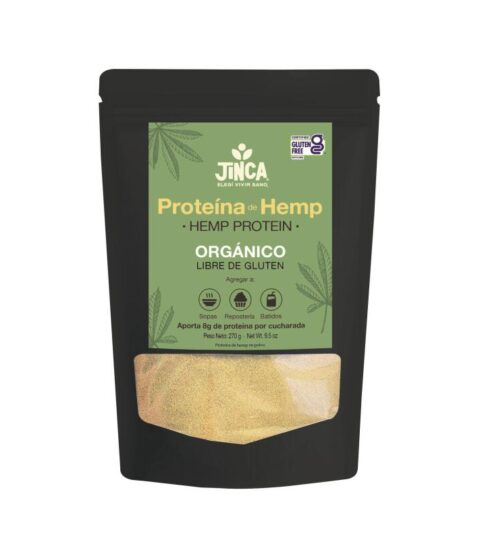Organic Hemp Protein*GLUTEN FREE*Jinca 270g