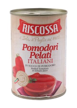 Peeled Tomatoes In Tomato Juice*Riscossa 400g