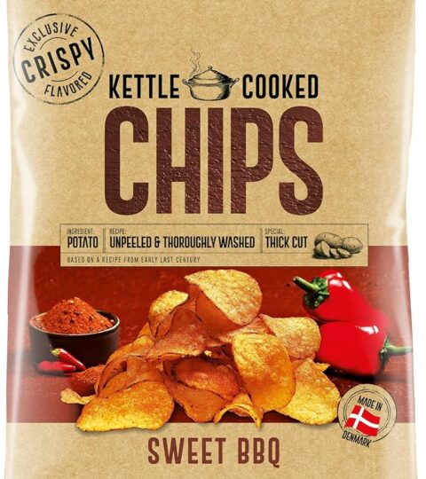 Sweet BBQ Potato Chips*Kettle Cooked 150g