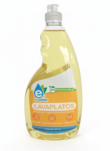 Biodegradable Dishwasher**CITRUS SCENT**Ecoclean 870ml