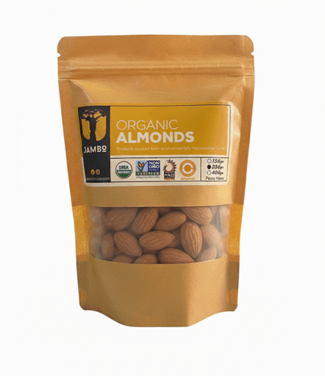 Organic Almonds*JAMBO 250g