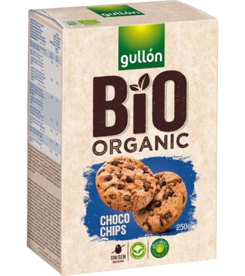 Choco Chips Cookies ..BIO*ORGANIC ..Gullon 250g