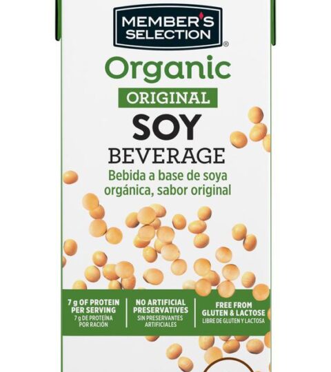 Soy Beverage*Organic Original Soy Beverage-Member’s Selection 946ml