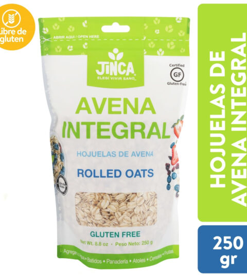 Rolled Oats Whole Grain (GF)..Jinca Foods 8.8oz