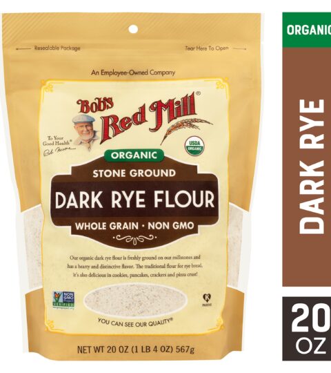 Organic Dark Rye Flour..Bob’s Red Mill 22oz