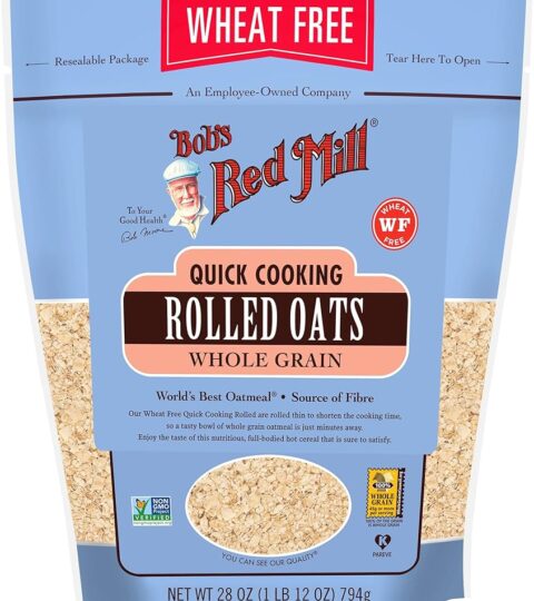 Quick Cooking Rolled Oats (GF)..Bob’s Red Mill 28oz