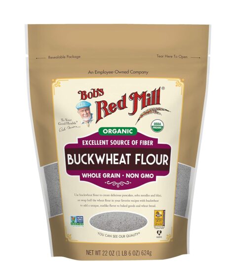 Organic Buckwheat Flour..Bob’s Red Mill 22oz