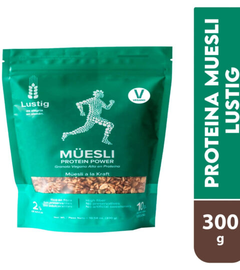 Vegan Granola PROTEIN POWDER*MUESLI*Lustig 300g