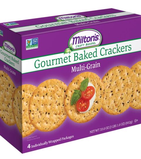 Gourmet Baked Crackers-Multigrain..Milton’s Craft Bakers 33.6 Oz (unit)