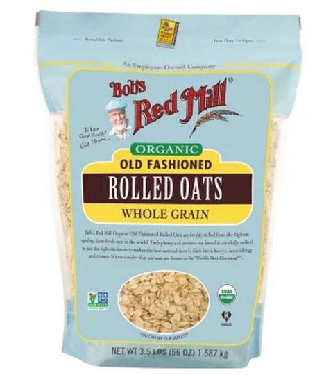 Organic Rolled Oats..OLD FASHIONED..Bob’s Red Mill 56oz