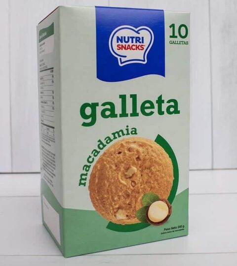 MACADAMIA Cookies ..NUTRI Snacks 240g