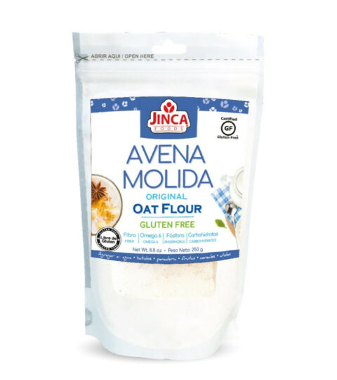 Original Oat Flour (GF)..Jinca Foods 8.8oz