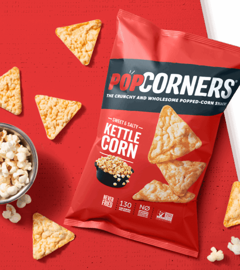Sweet & Salty Kettle Corn..POPCORNERS 5oz