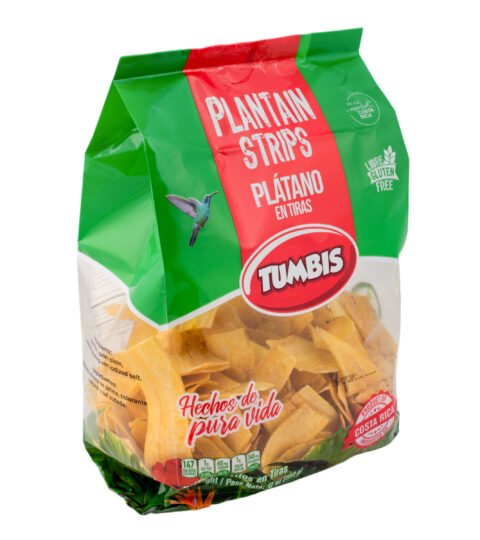 Salty Plantain Strips*Gluten Free-Tumbis 350g