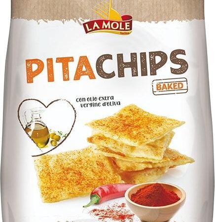 Pita Chips PAPRIKA La Mole 90g La Farmacia Organica pita-chips-paprika-la-mole-90g-la-farmacia-organica
