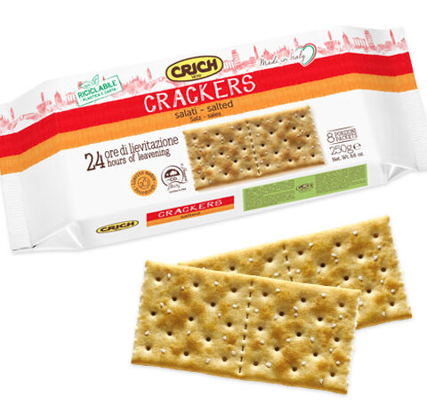 Salted Crackers*Crich 250g