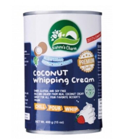 Coconut Whipping Cream*Nature’s Charm 400ml
