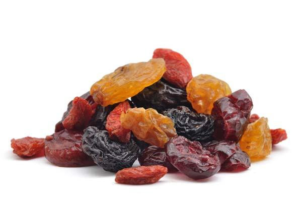 Dehydrated fruits
