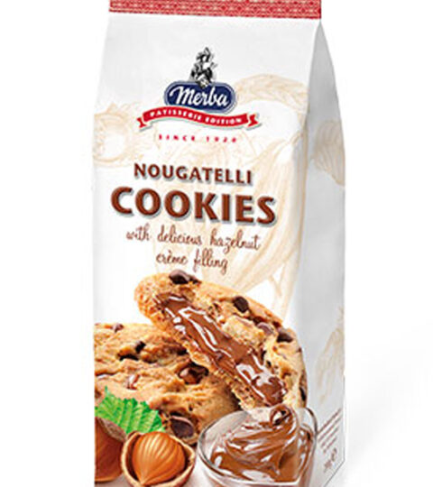 Nougatelli Cookies With Delicious Hazelnut*MERBA 200g