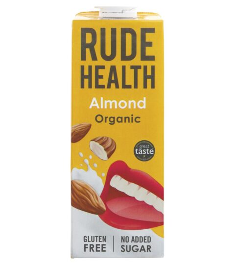 Organic Almond Drink (GF)..Rude Health 1L