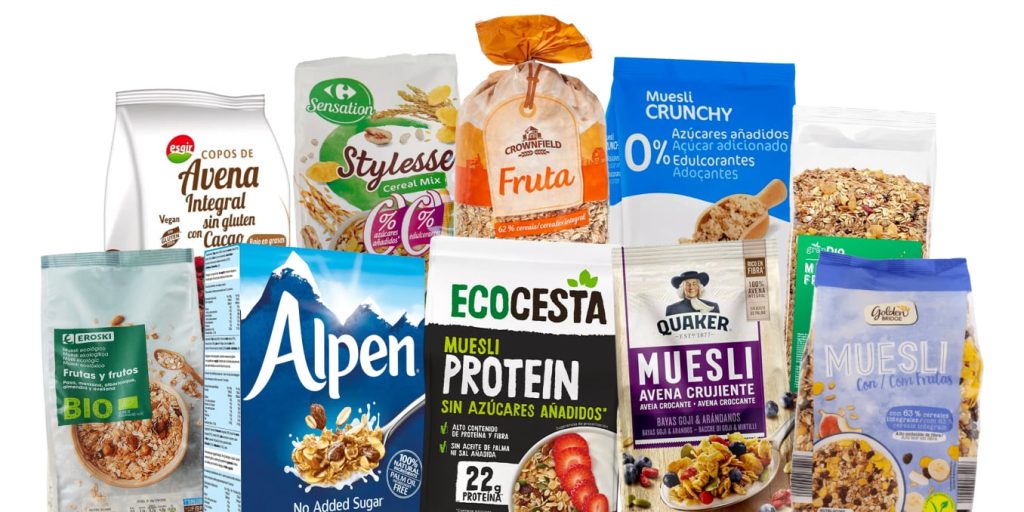 Granolas, cereals and oats