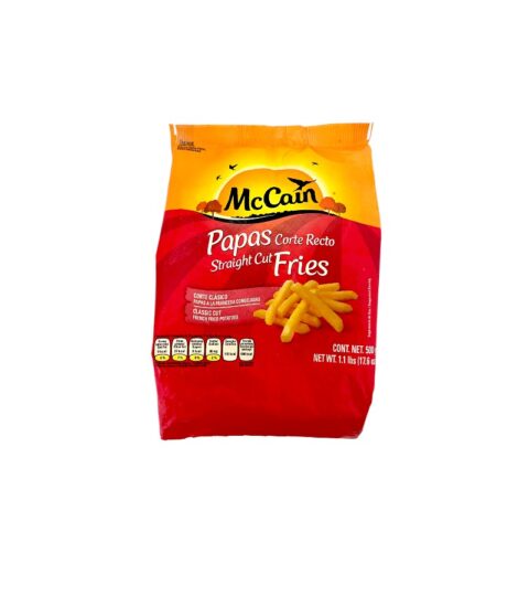 Straight Cut Fries*McCain 500g