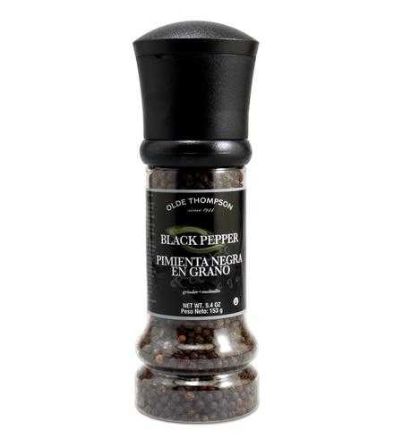 Black Pepper With Grinder..Olde Thompson 153g