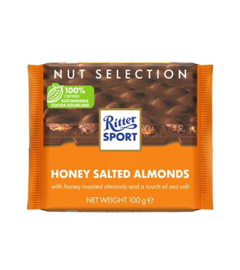 Honey & Salt Almond Chocolate*RITTER SPORT 100g