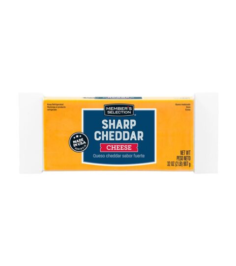 Sharp Cheddar Cheese..Member’s Selection