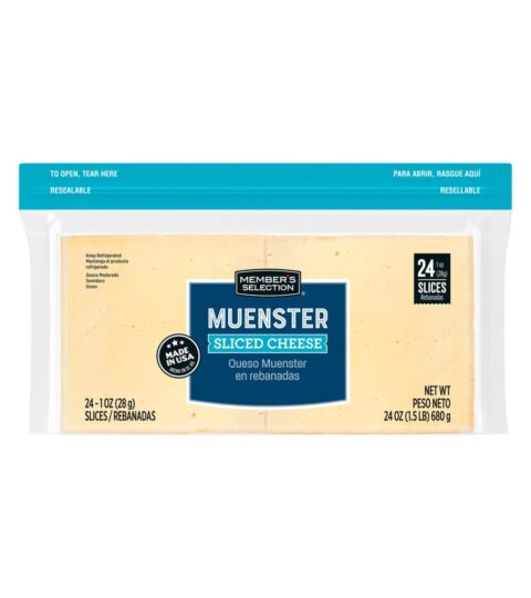 Muenster Cheese*SLICED-Member’s Selection 24oz
