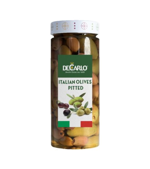 Italian Olives Pitted*DeCARLO 550g