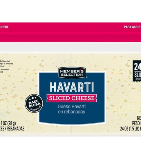 Havarti Sliced Cheese*Member’s Selection 680g