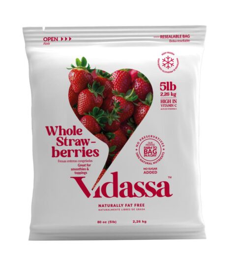 Hand Picked Whole Strawberries*SMOOTHIES&TOPPINGS*VIDASSA 5LB