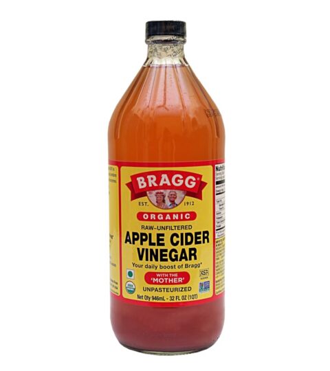 Organic Raw-Unfiltered Apple Cider Vinegar With The MOTHER*Bragg 946ml