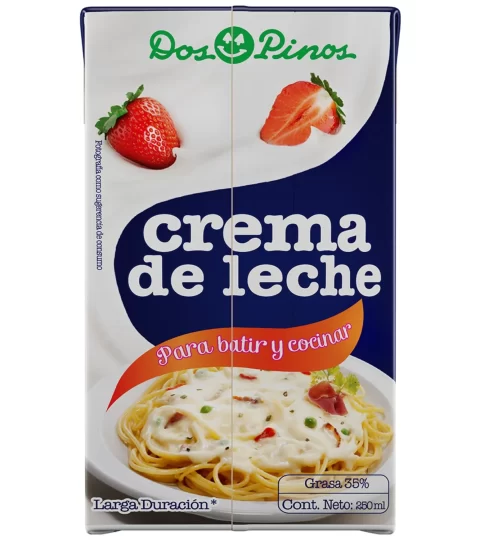 Wipping Cream”CREMA DULCE” Dos Pinos 250ml