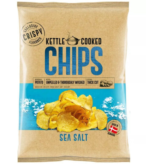 Potato Chips*SEA SALT*KETTLE COOKED CHIPS 150g