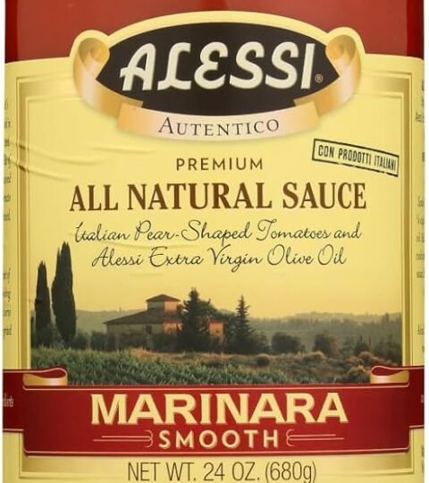 All Natural Marinara Sauce..SMOOTH ..Alessi 24oz