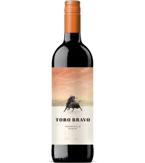 Tempranillo Merlot*VALENCIA*VEGAN-13% ALC.VOL-Toro Bravo 750ml