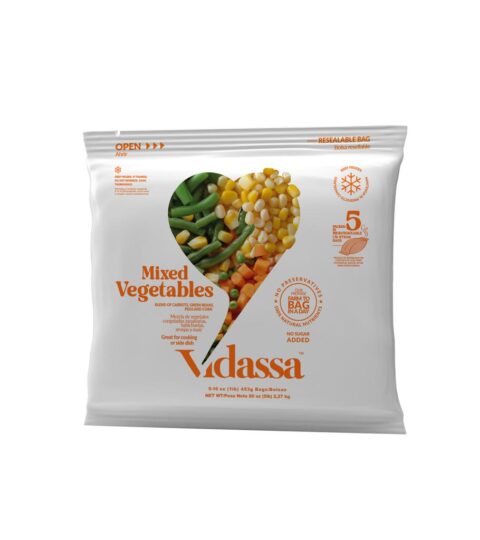Mixed Vegetables*NO PRESERVATIVES*Vidassa 2.27 Kg