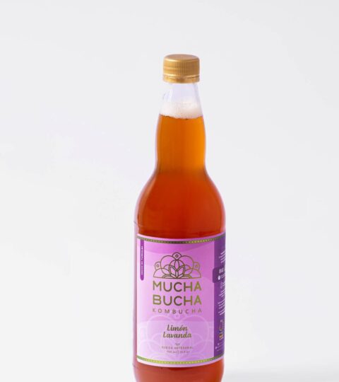 Crafted Sparkling Kombucha*LEMON LAVENDER*Mucha Bucha Kombucha 750ml