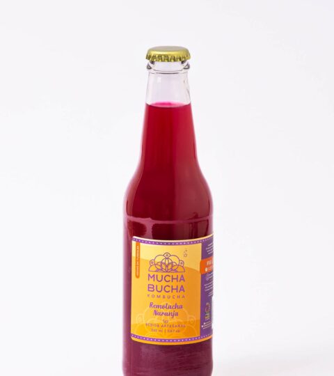 Crafted Sparkling Kombucha*BEET & ORANGE*Mucha Bucha Kombucha 345ml