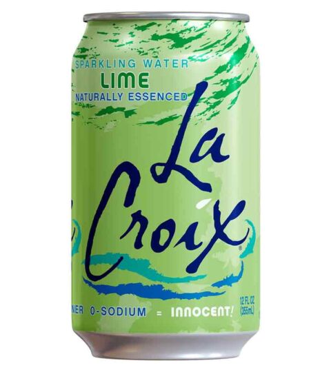 Sparkling Water*Naturally Essenced LIME*La Croix 355ml